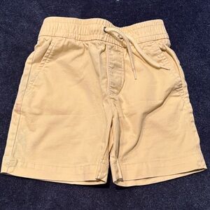 GAP Pale Yellow Drawstring Cotton Shorts